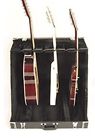 220-3 Cnb Upright Guitar Case Black Travel Road Holds Acoustic Or