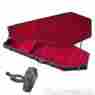 B-300vx 300vx Coffin Case Cases Model Extreme Electric Guitar W Wall Hanger