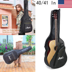 Mkxj98ew89uewi8e4 40inch 41inch Waterproof Soft Padded Guitar Bag Bass Protection Accessories Organizer