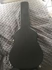 714449395596 Unbranded Black Guitar Hard Shell Fits Most Acoustic