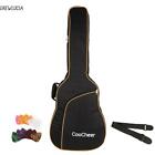 786132879782 Unbranded Acoustic Guitar Gig Bag Backpack Double Straps