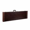 810048593460 Crossrock Wood Case For Thunderbird Bass Leather