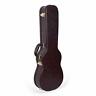 817173010879 Crossrock Hardshell Wood Baritone Ukulele Case Vintage Brown