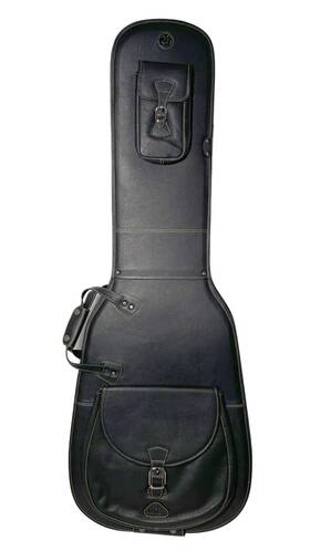 Hlb917 Access Bags & Cases Black Calf Nappa Bass Bag
