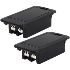 19671-1 Aediko 2pcs 9v Battery Cover Box Case Compartment For Active
