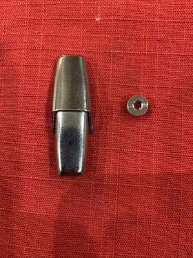 A614 Allied Supply Chrome Small Instrument Case Draw Latch
