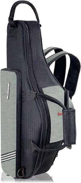 Cra862as Alto Sax Gig Bag Double Hidden Shoulder Straps B Flat Padded Saxophone Case
