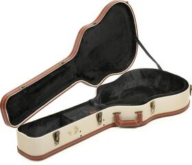 Alvarez 743565102108 Dc1 Deluxe Wood Case For Dreadnought/ga/12-string Guitars