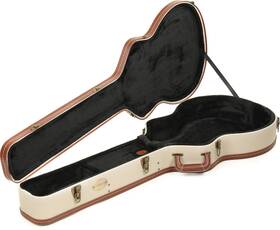 Abc1 Alvarez Deluxe Wood Case For Acoustic Bass Guitar