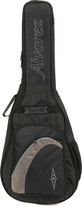 Agb-15p Alvarez Duo-foam Deluxe Gig Bag For Parlor Acoustic Guitars