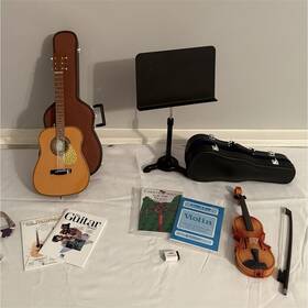 American Girl F5300 Music Set - Guitar And Violin
