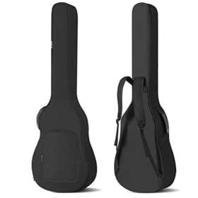 Aodsk 974012220418 Electric Bass Guitar Bag Gig Backpack Padded Soft Case 0.47inch Padding A