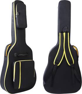 M4303 Brand Ppoppo 40/41/42 Inch Acoustic Guitar Gig Bag Fits 12 String Yellow 0.35