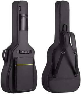 Cahaya 313102717722 41 In Acoustic Guitar Bag 0.35 Thick Padding Water Resistent