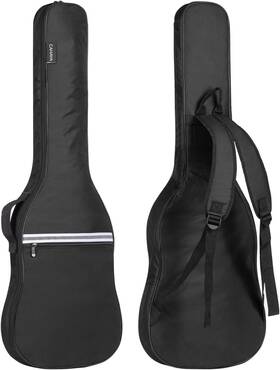 Cahaya 445030022005 Electric Guitar Bag Gig 6mm Padding Padded Backpack With Reflective B