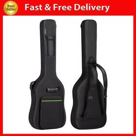 Cahaya 445044363361 Bass Guitar Soft Case Fits Most Standard Electric Guitars Hardshell Black