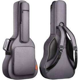 Cahaya 824007223756 Guitar Bag Acoustic Reinforced 0.7 In Thick Sponge Soft Padded Case Wi