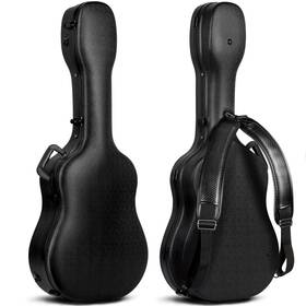 Cy0246-2 Cahaya 41 Inch Hard Acoustic Guitar Case Abs Waterproof Bag 0.6 Thick Pa