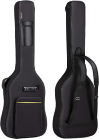 Cahaya Hard Case Fits Most Standard Electric Bass Guitars Hardshell Black