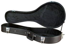 C-3701 Carrion 688382014848 Black Hardshell A-model Mandolin Case Natural
