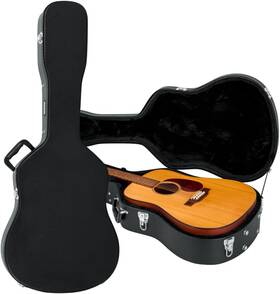 Cases 313044287215 Traditonal Series Hard-shell Wood Case For 6 Or 12-string Dreadnought Styl