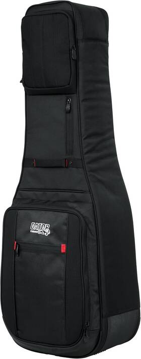 Cases 744759678874 Pro-go Ultimate Double Guitar Gig Bag Holds 2 Electric Guitars G-pg-e