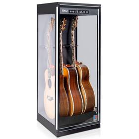 Jtg01 Chehery Guitar Display Case For Electric And Acoustic Guitars - Humidity Control Cabine