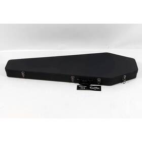 B-195 Coffin Case 197881305239 Bass Guitar Black Red Ob