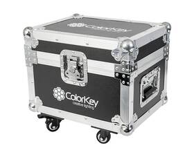 Colorkey Cku-9030 2-pc Road Case With Casters For Dazzler Fx