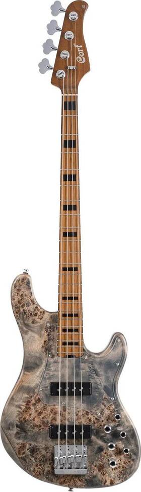 Gbmodern4opcg Cort B-001-1906-1 Gb Series Modern Bass Guitar. Open Pore Charcoal Grey