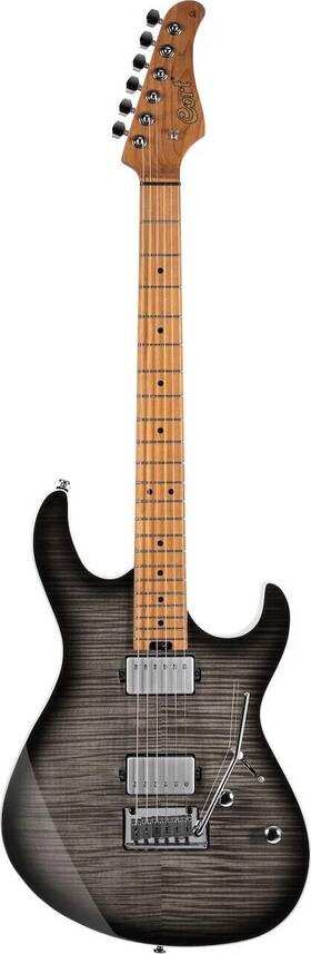 G290fatiitbb Cort B-001-1907-0 Double Cutaway Electric Guitar. Trans Black Burst