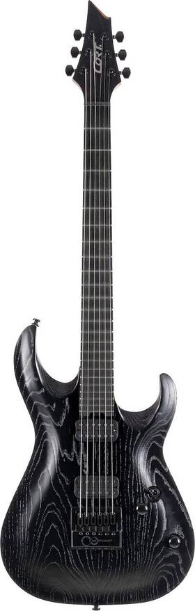 B-001-1914-2 Cort Kx700opbk Kx Series Evertune Double Cutaway Electric Guitar. Open Pore B