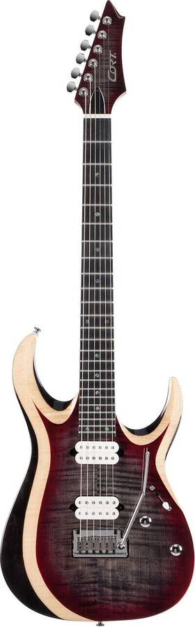 X700dualityii-lvb Cort B-001-1917-2 X Series Duality Ii Double Cutaway Electric Guitar. La