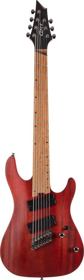 Kx307msopm Cort Kx Series Multi Scale 7 String Electric Guitar. Open Pore
