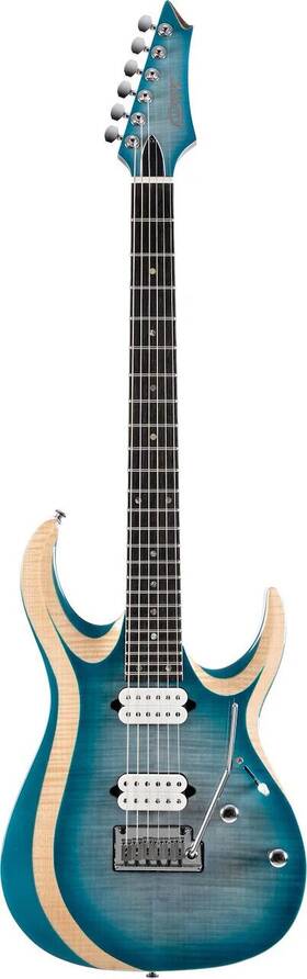 X700dualityii-pib Cort X Series Duality Ii Double Cutaway Electric Guitar. Po