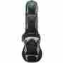 Cps8-blkgry Levy S Levys Polyester Protective Electric Bass Guitar Gig Bag W Rain Cape 734990648743