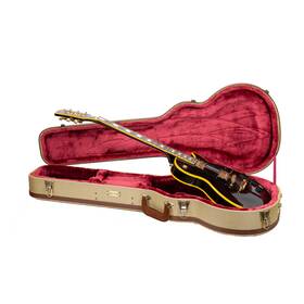 Crossrock 810116613267 Master Series-wooden Les Paul Electric Guitar Case-fabric Tweed