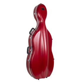 Cra862cef Crossrock 3/4 And 4/4 Size Cello Case Abs Molded Hardshell With Wheels