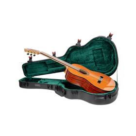 Cra980cbk Crossrock Abs Flight Case For 4/4 Classical Guitar Black Matte