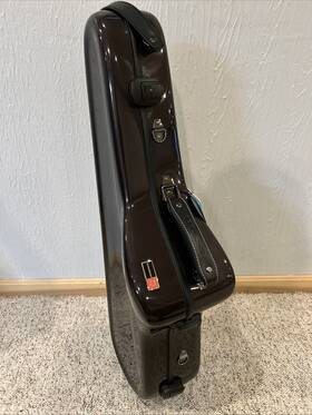 Crf1020tssg Crossrock Tenor Saxophone Flight Case Gray Fiberglass Hardshell Cosmetic Damage