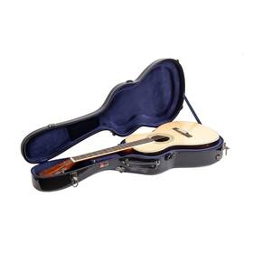 Crf2020-0012bk Crossrock Fiberglass Case Fits For 12 Frets 00 Style Acoustic Guitar-black