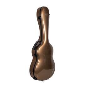 Crf5030cgd Crossrock Ultra-light Fiberglass Case-fits 4/4 Classical Guitar Tsa Lock-gold