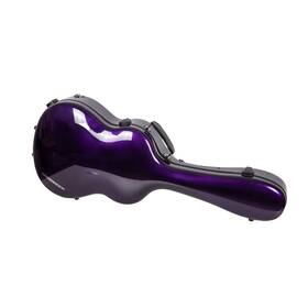 Crf6030cpu-d Crossrock Fits 4/4 Classical Guitar-100% Purity Carbon Fiber Flight Case Purple