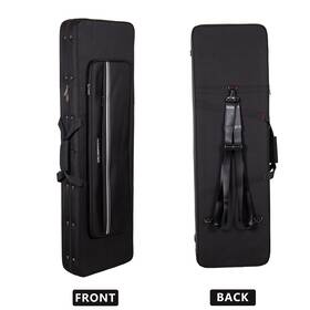 Crossrock Crp300bbk Bass Guitar Foam Case For Precision And Jazz Lightweight Black Gig Bag