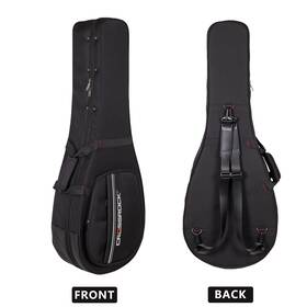 Crossrock Crp300dbk Dreadnought Acoustic Guitar Foam Case Lightweight Black Gig Bag