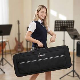 Crp300ebk Crossrock Electric Guitar Foam Case For Strat And Tele Lightweight Blue Gig Bag