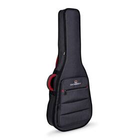 Crsg107dgr Crossrock Dark Grey Dreadnought Guitar Carrier Bag Durable Backpack Case With Pockets