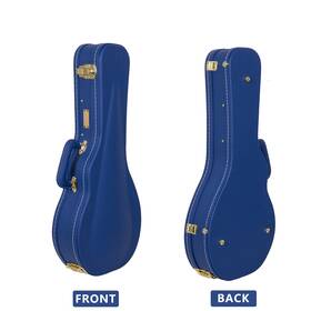 Crw520mfvb Crossrock Wooden F-style Mandolin Case Vibrant Blue Faux Leather