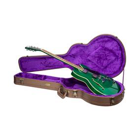 Crw520sacb Crossrock Wooden Case-fits 335 Style 6 Strings Semi-hollow Electric Guitars