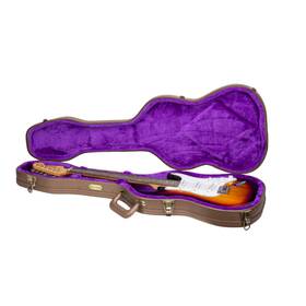 Crw520stcb Crossrock Wooden Case-fits Telecaster And Stratocaster Styles Of Guitars